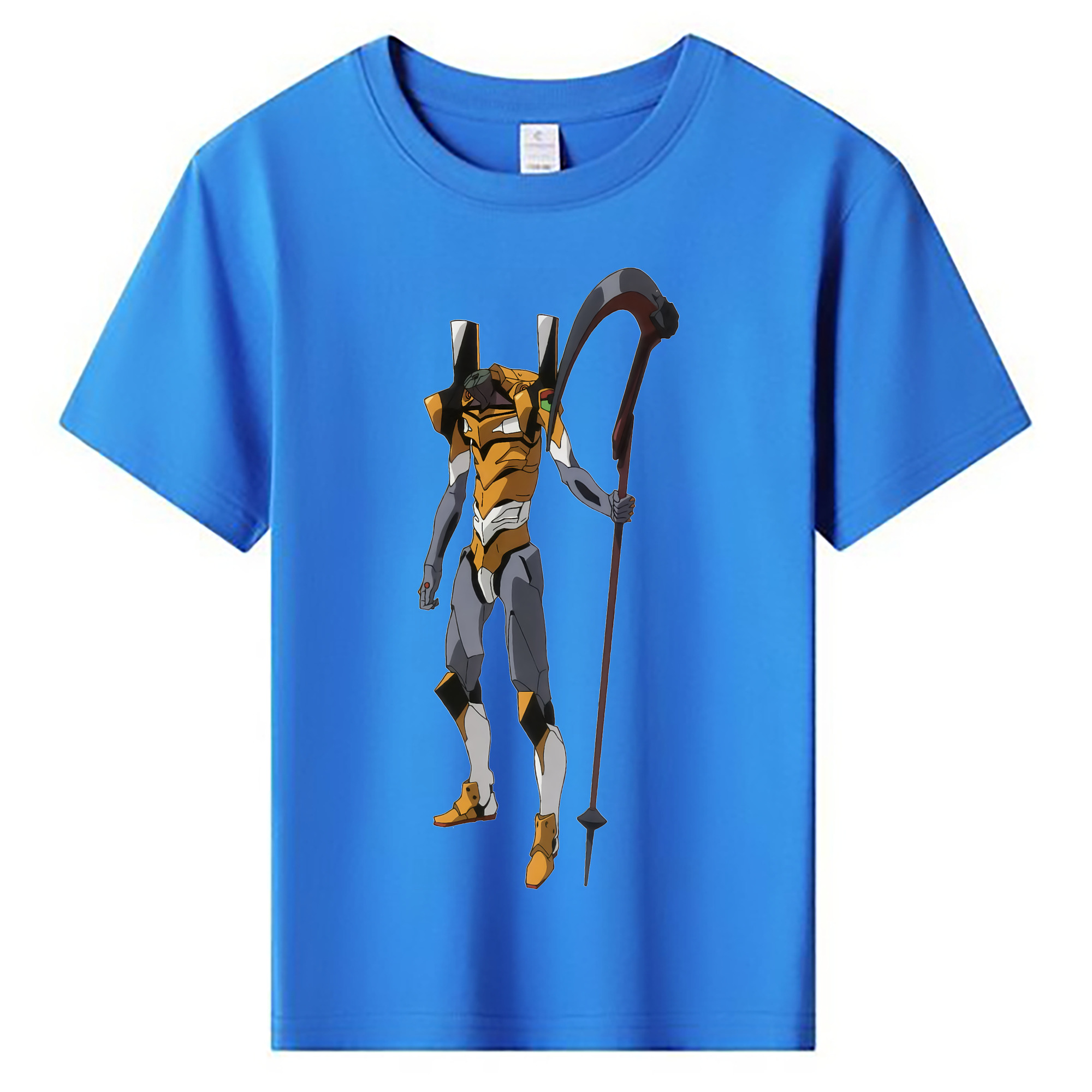 （画像用） EVA 新世紀エヴァンゲリオン 綿100％キッズTシャツ（フロントプリント）